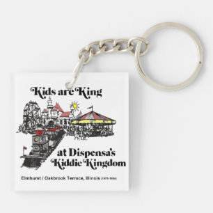 Dispensa's Kiddie Kingdom, Oakbrook Terrace Key Ring