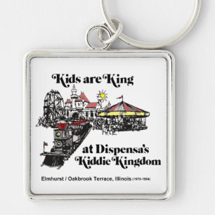 Dispensa's Kiddie Kingdom, Oakbrook Terrace Key Ring