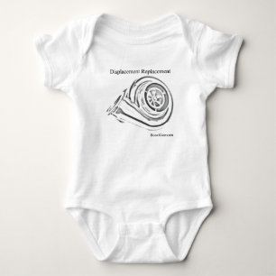 Displacement Replacement Turbo Baby Bodysuit