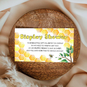 Display Baby Shower insert card