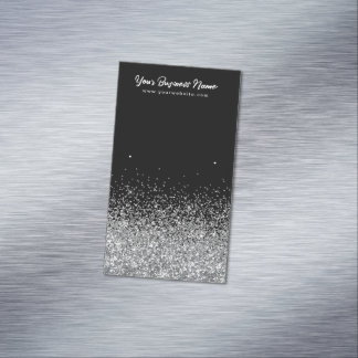 Display Earring Black Color Magnetic Business Card