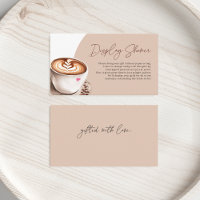 Display Shower Coffee Love Brewing Bridal Shower