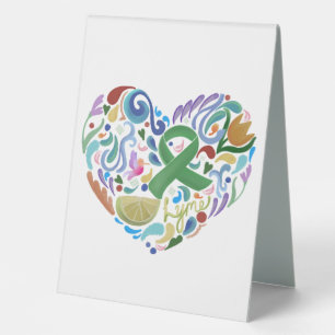 Display Sign, "Lyme Disease", Awareness Sign #lyme