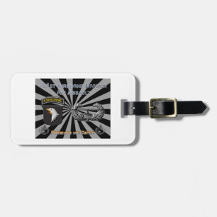 Display your pride in our Army's only Air Assault Luggage Tag