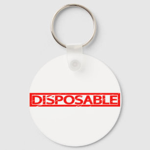 Disposable Stamp Key Ring