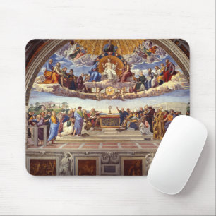 Disputation of the Holy Sacrament by Raphael Mouse Mat