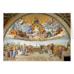 Disputation of the Holy Sacrament, Raphael Sanzio
