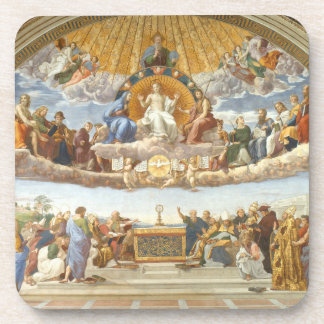 Disputation of the Holy Sacrament, Raphael Sanzio Coaster