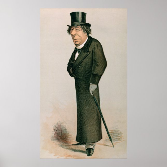 Disraeli, Benjamin Poster (Front)