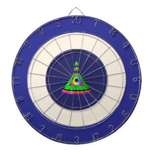 Dissected Pyramid Reunion Bachelor Party Fun Dartboard