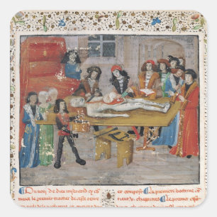 Dissection lesson  Faculty of Medicine Square Sticker