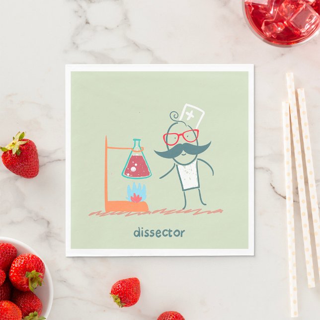 Dissector Scientist Napkins (Creator Uploaded)