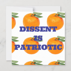 DISSENT IS PATRIOTIC MAGNET