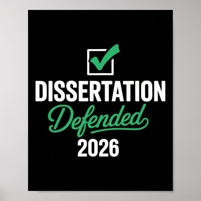 Dissertation Defended 2026 For Phd Edd Doctorate G Poster (Front)