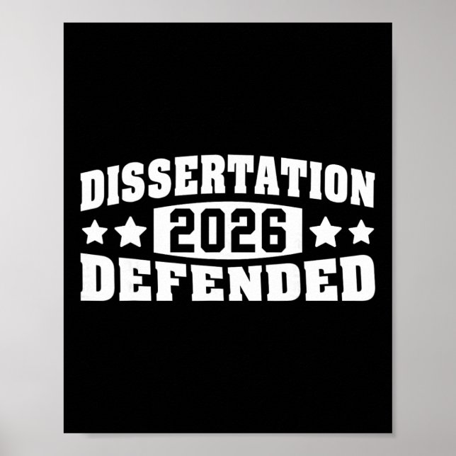 Dissertation Defended 2026 Phd Edd Doctorate Gradu Poster (Front)