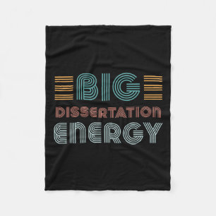 Dissertation Writing Thesis Defence Phd Doctoral C Fleece Blanket