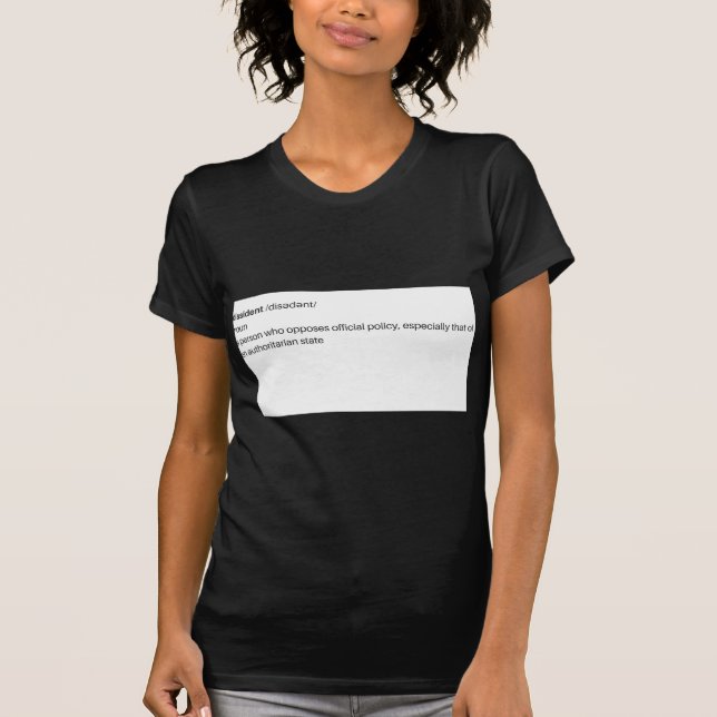 dissident logo apparel T-Shirt (Front)