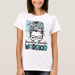 Dissociative Disorders Warrior Women Girl Survivor T-Shirt