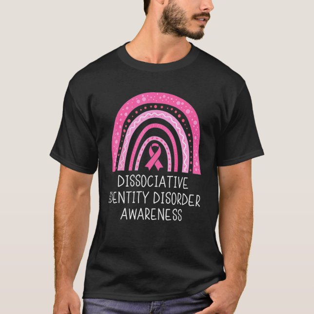 Dissociative Identity Disorder Awareness Support S T-Shirt (Front)