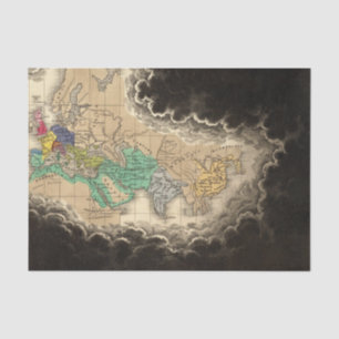 Dissolution of The Empire of Charlemagne 912 AD Tissue Paper