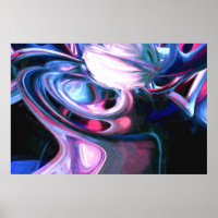 Dissolving Imagination Painted Abstract