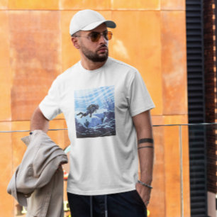 Dissolving Shape Scaleable T Shirt