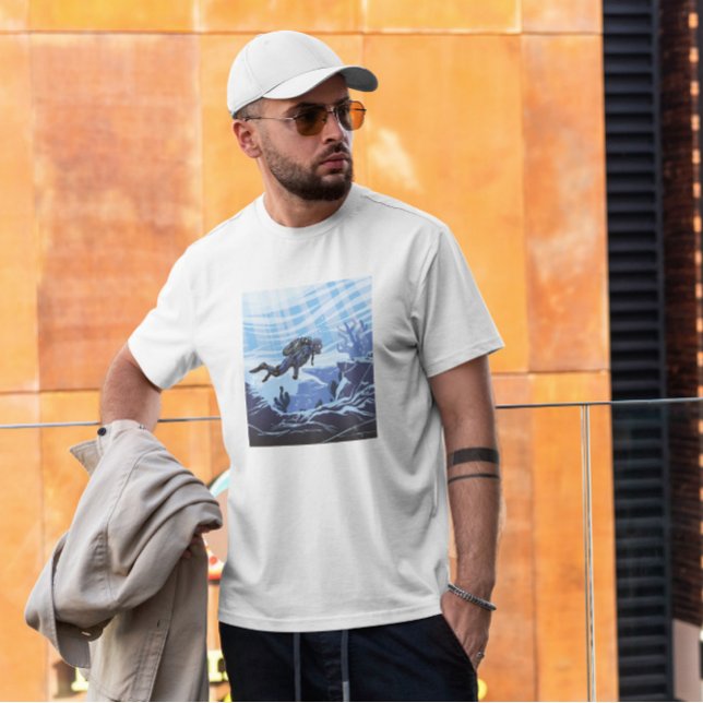 Dissolving Shape Scaleable T Shirt (Creator Uploaded)