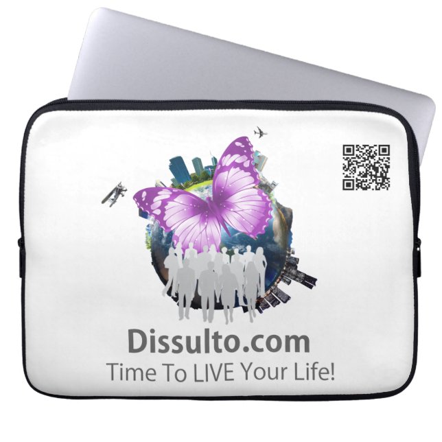  Dissulto - Laptop Sleeve 13" (Front)