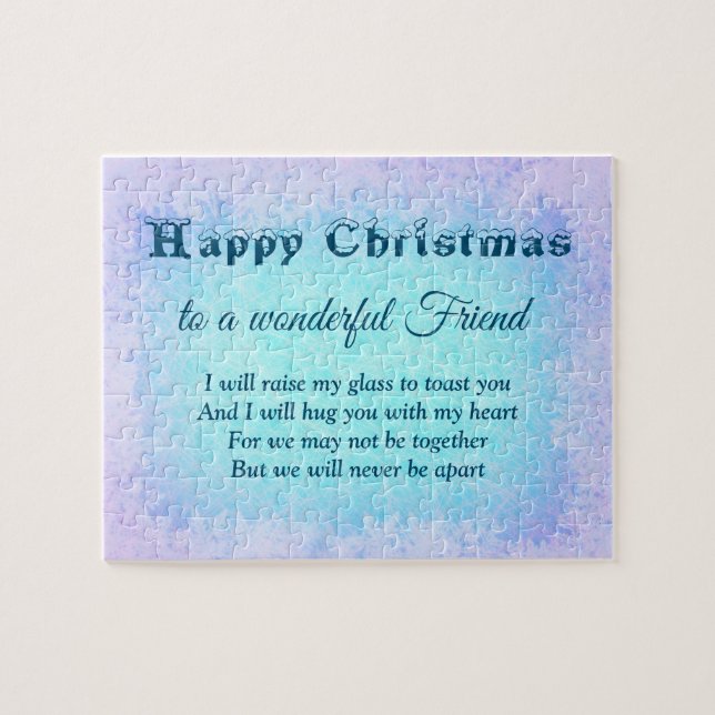 Distance Happy Christmas 2020 Friend Jigsaw Puzzle (Horizontal)