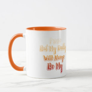 Distance Long Distance Father Daughter Papa Coffee Mug