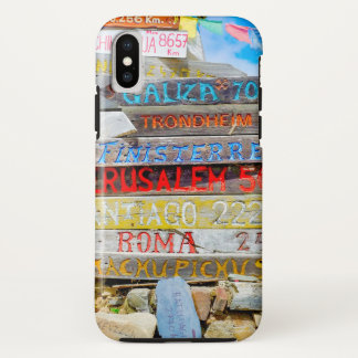 Distance sign iPhone x case