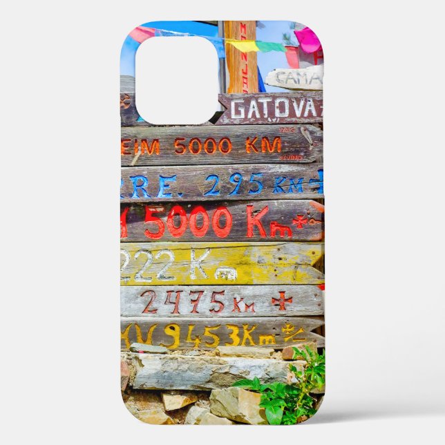 Distance sign Case-Mate iPhone case (Back)