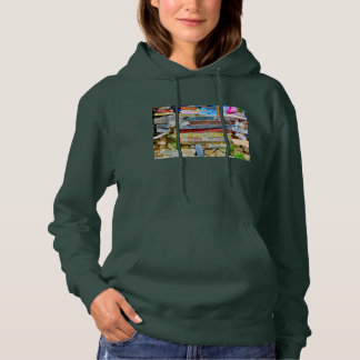 Distance sign hoodie