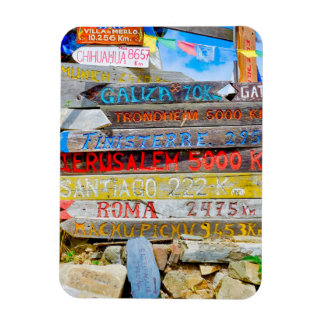 Distance sign magnet