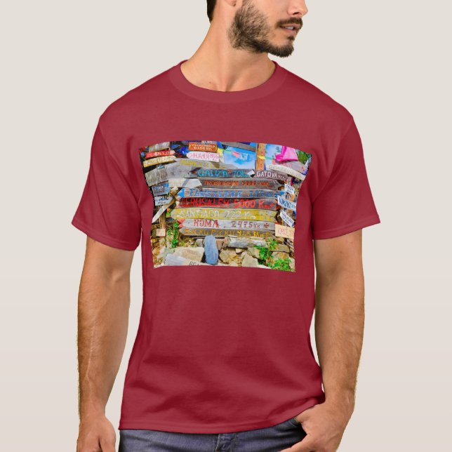 Distance sign T-Shirt (Front)