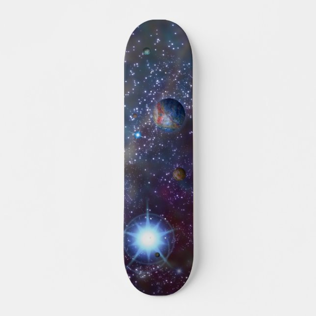 Distant Galaxy Skateboard (Front)