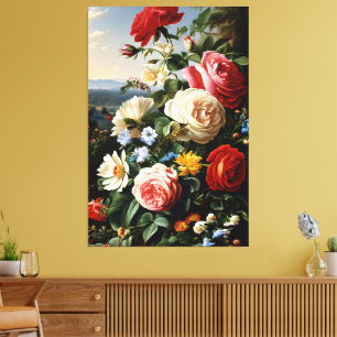 Distant Garden Canvas Print