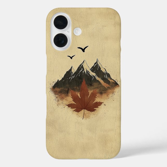 Distant Island Glow Phone Case (Back)