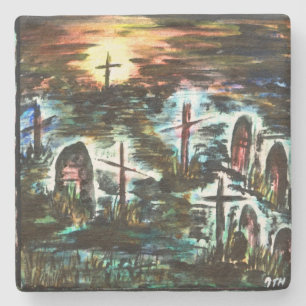 Distant Light Stone Coaster
