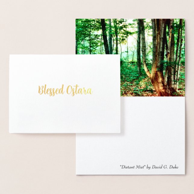 Distant Mist Foil Card (Display)