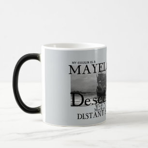 Distant Relative of Mayflower Passenger Magic Mug