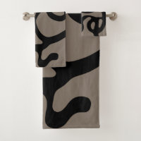 Distant Signals: Abstract Black & Grey