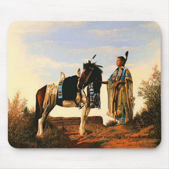 DISTANT VOICES by Barbara Sullivan - Mousepad (Front)