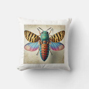 Distenia Insect 170724IREF227 - Watercolor Cushion