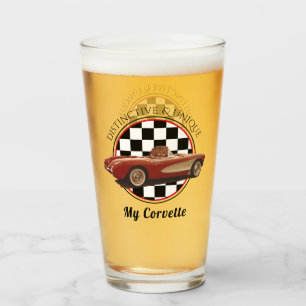 Distinct & Unique, My Corvette Glass Cup