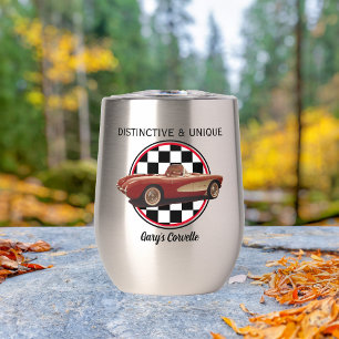 Distinct & Unique, My Corvette Wine Tumbler