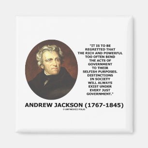 Distinctions In Society Exist Under Just Gov't Magnet