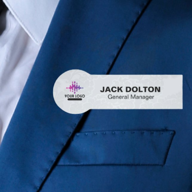 Distinctive Employee Identification Logo Name Tag (Creator Uploaded)