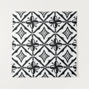 Distinctive Indonesian Batik: Vintage Motifs. Tapestry