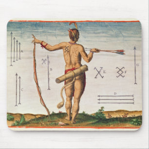 Distinctive Markings of a Warrior of Virginia Mouse Mat